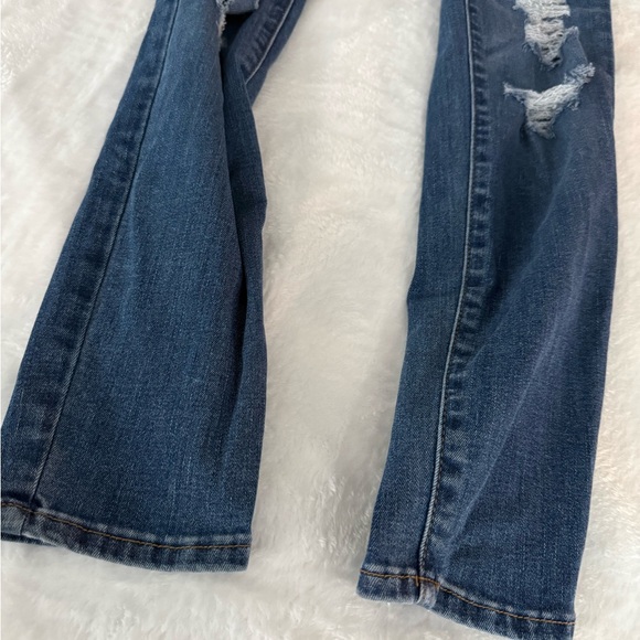 PACSUN Denim Stretch Skinny Distressed Jeggings Jeans 27 - Picture 3 of 8